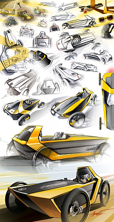 工業設計手繪 從概念到模型的藝術橋梁